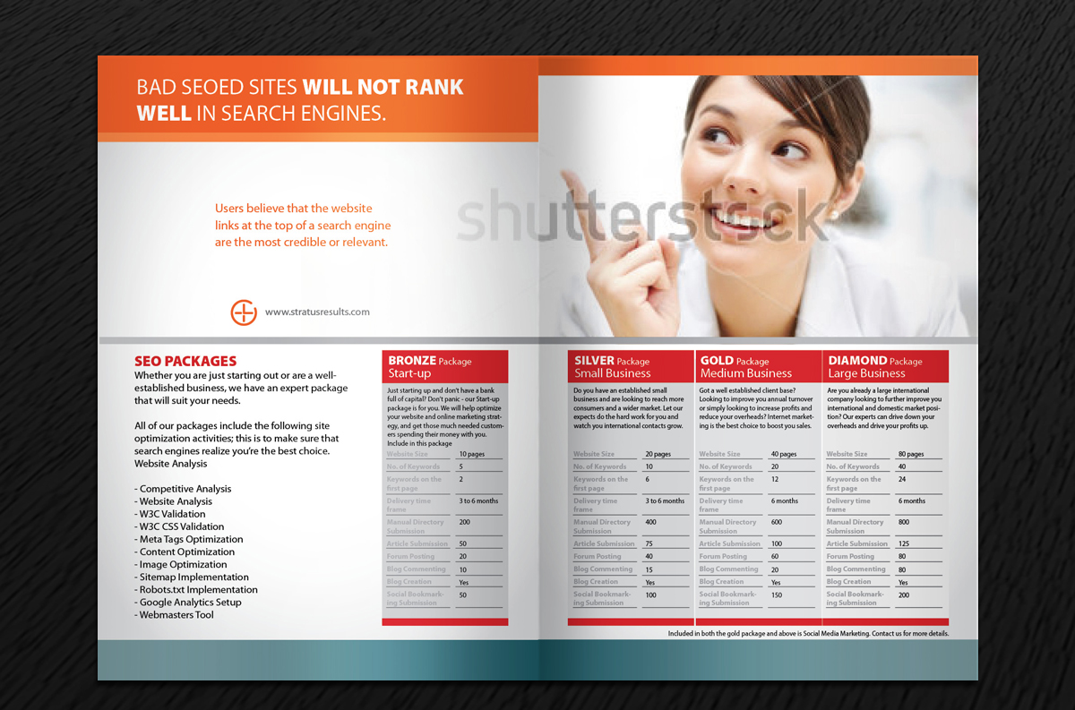 Brochure Design by Svetlin Angelov for SR-Design | Design #1099009