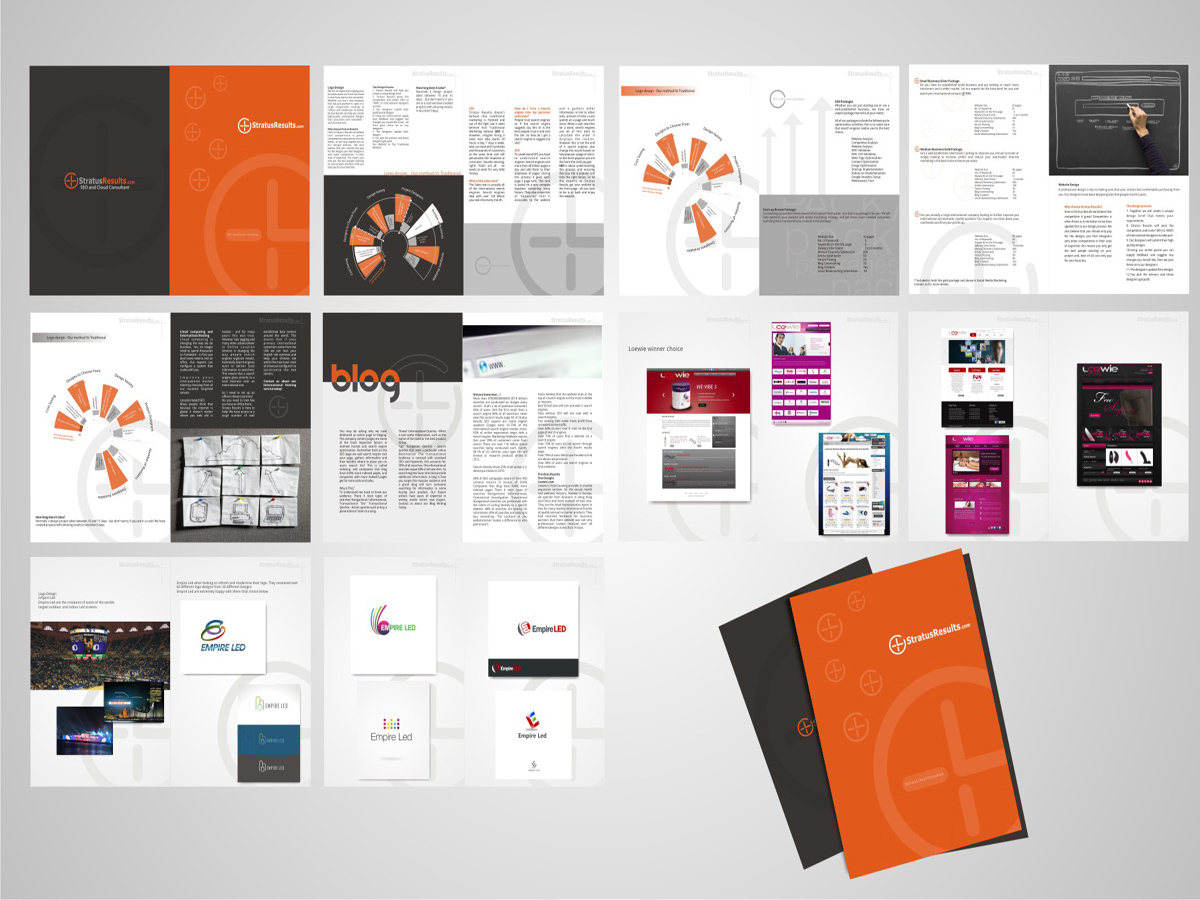 Brochure Design by gray mind for SR-Design | Design #1128951