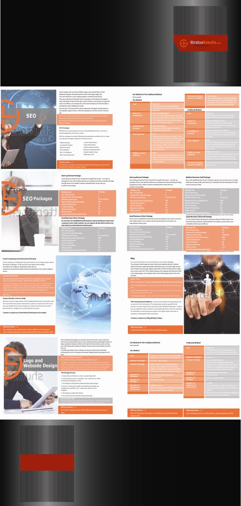 Brochure Design by meli for SR-Design | Design #1116853