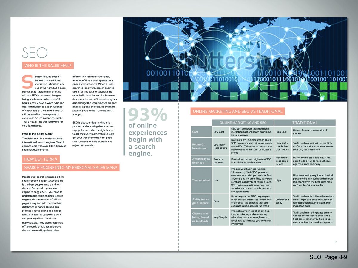 Brochure Design by Alison for SR-Design | Design #1085875