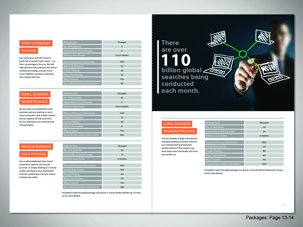 Brochure Design by Alison for SR-Design | Design #1085881