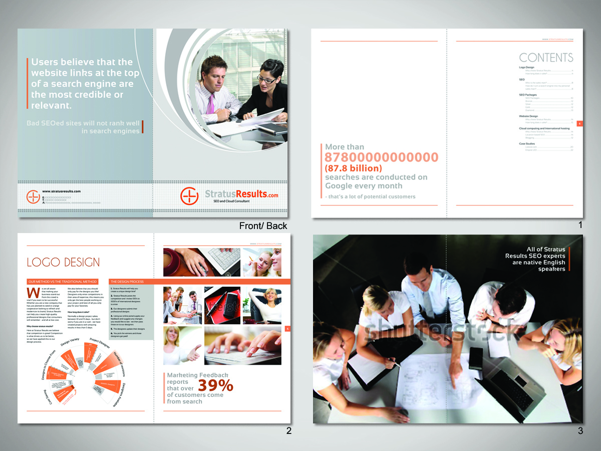 Brochure Design by Alison for SR-Design | Design #1106415