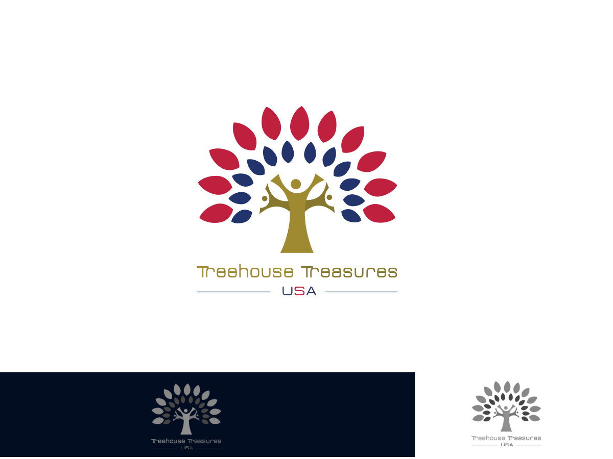 Logo Design by kavish for Treehouse Treasures USA | Design #3934227