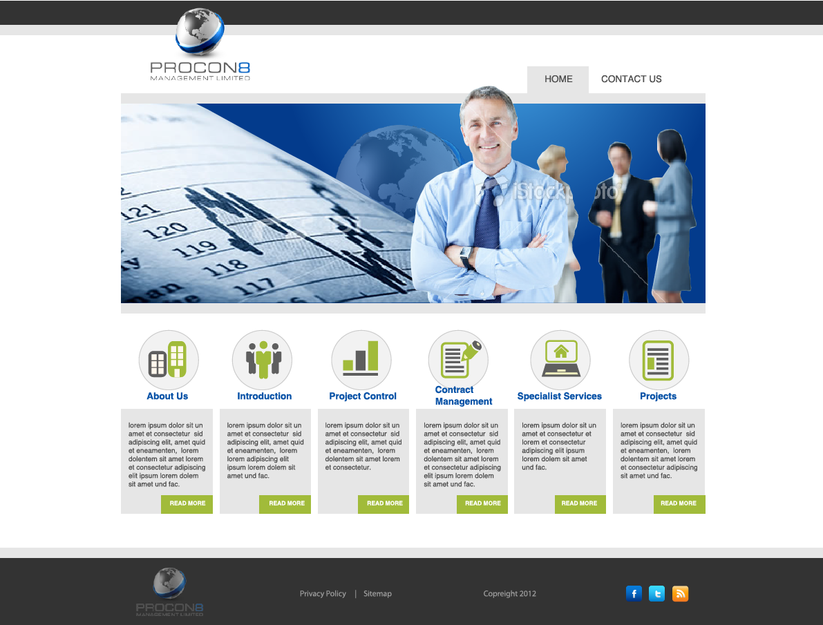 Web Design by wolf for this project | Design #1056584