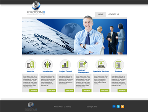 Web Design by wolf for this project | Design: #1056584