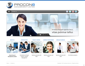 Web Design by pb for this project | Design: #1061131