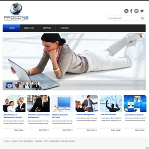 Web Design by pb for this project | Design: #1063937