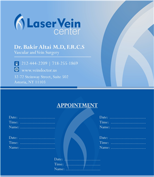 Visitenkarten-Design von hari krishn für NY Dr Altai Medical P.C. | Design: #3920948