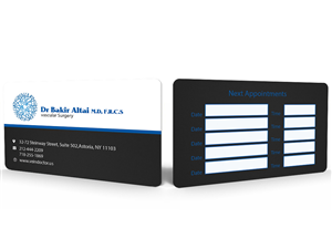 Visitenkarten-Design von alexRox für NY Dr Altai Medical P.C. | Design: #3986762