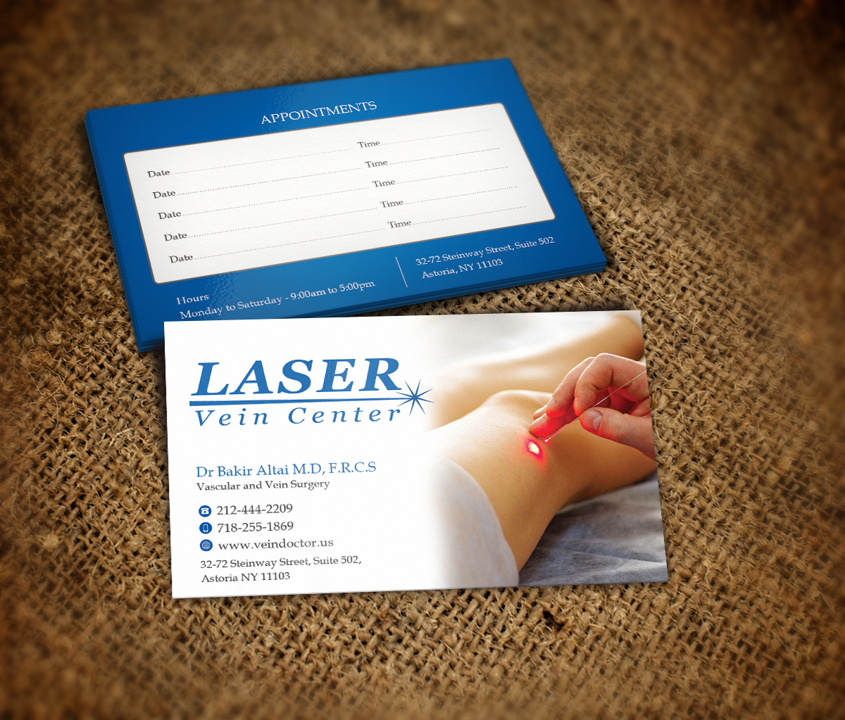 Business Card Design by Nelsur for NY Dr Altai Medical P.C. | Design #3920883