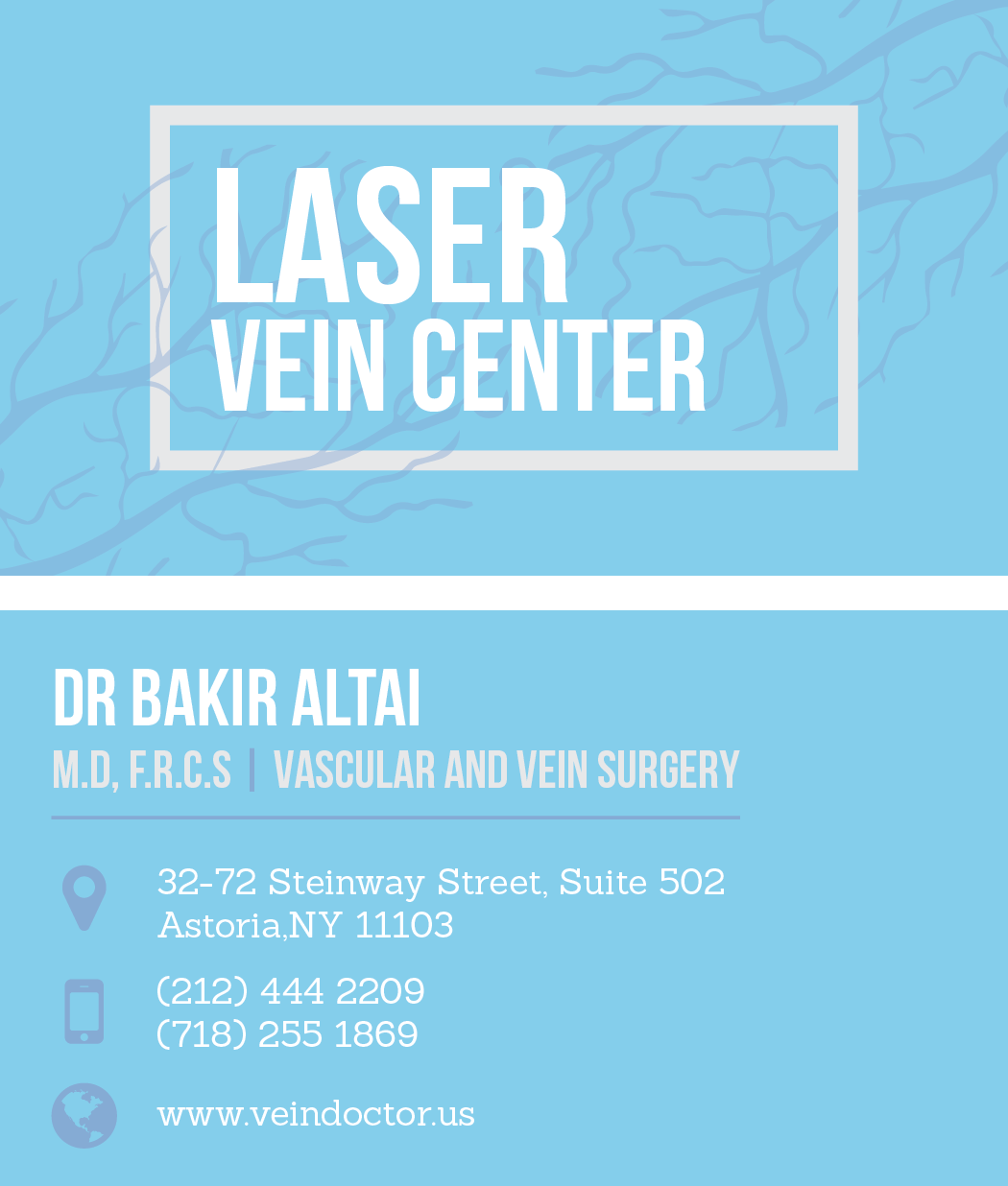 Design de Carte de Visite par Whit Design pour NY Dr Altai Medical P.C. | Design #3920621
