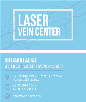 Business Card Design by Whit Design for NY Dr Altai Medical P.C. | Design #3920621