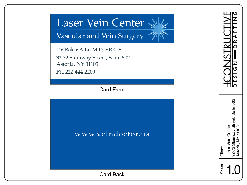 Business Card Design by Positive Constructive for NY Dr Altai Medical P.C. | Design #3920904