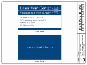 Business Card Design by Positive Constructive for NY Dr Altai Medical P.C. | Design #3920904
