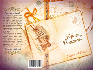 Fifteen Postcards | Book Cover Design by Vanes7