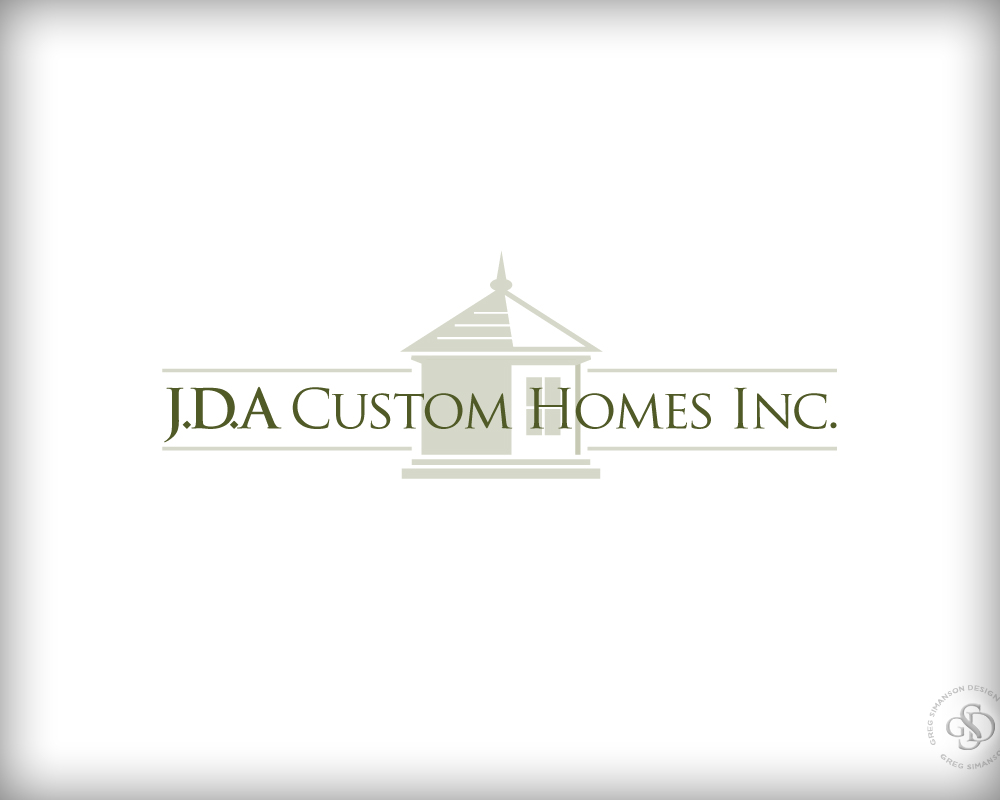Diseño de Logo por GSD1017 para JDA Custom Homes, Inc. | Diseño #1090477