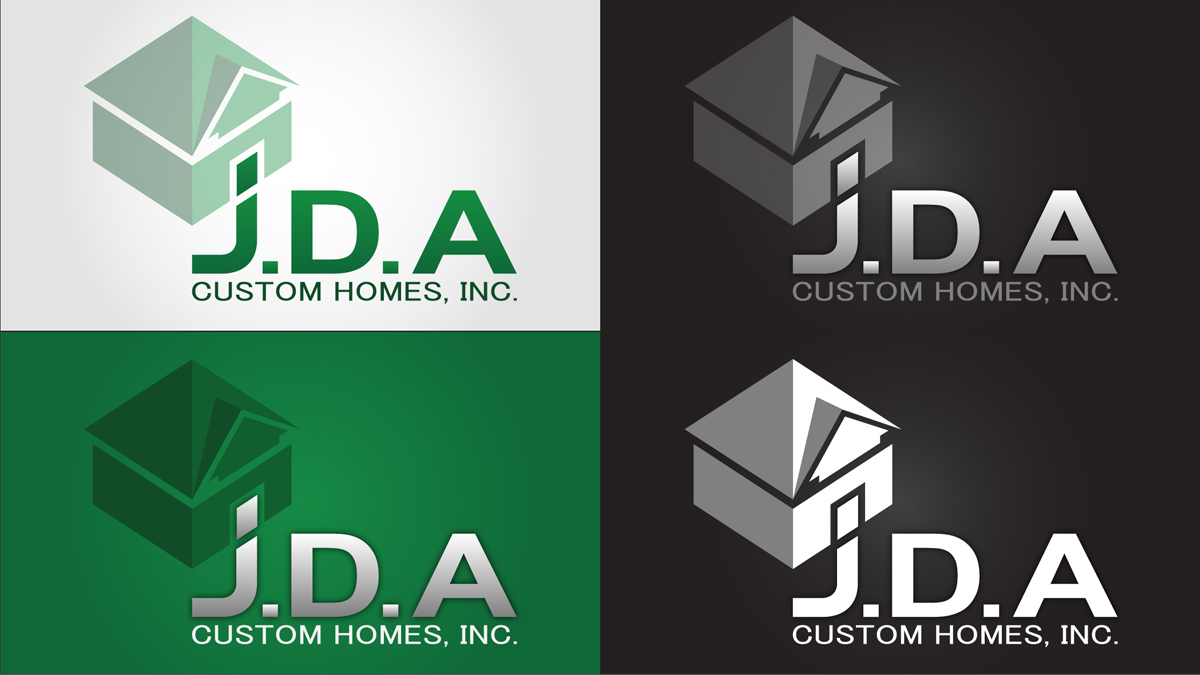 Logo-Design von matthughsonDesign für JDA Custom Homes, Inc. | Design #1055749