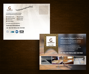 Postcard Design by uk for 480painting,com | Design #3943430