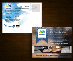Design de Carte Postale par uk pour 480painting,com | Design : #3944793