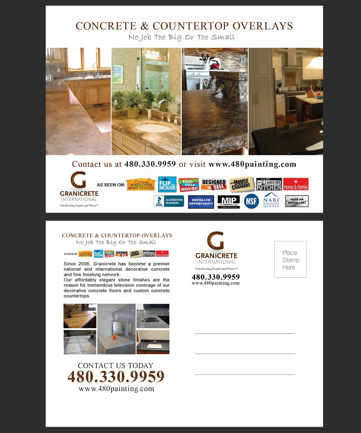 Design de Carte Postale par NatPearlDesigns pour 480painting,com | Design #3948850