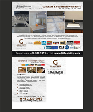 Design de Carte Postale par NatPearlDesigns pour 480painting,com | Design : #3949499