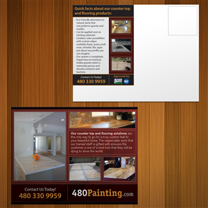 480painting.com postcard | Postcard Design by Mon01