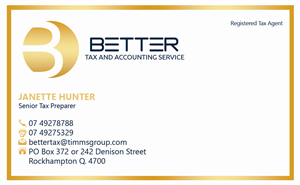 Design de Carte de Visite par Hardcore Design pour BETTER TAX AND ACCOUNTING SERVICE | Design : #4031276