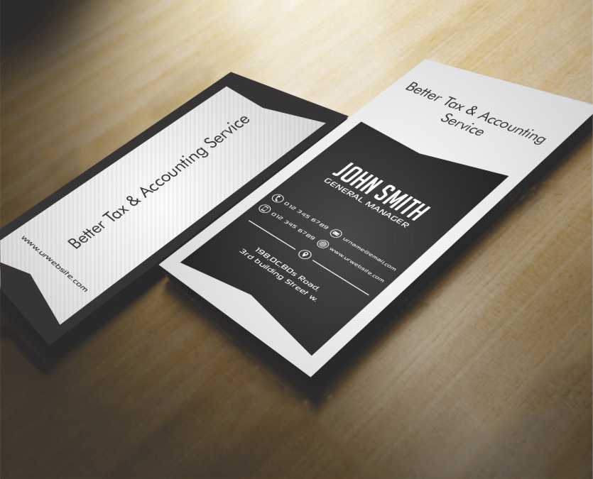 Business Card Design by AwsomeD for BETTER TAX AND ACCOUNTING SERVICE | Design #3915580