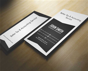 Design de Carte de Visite par AwsomeD pour BETTER TAX AND ACCOUNTING SERVICE | Design : #3915580