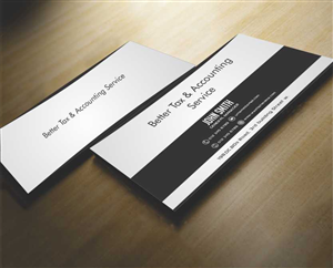 Business Card Design by AwsomeD for BETTER TAX AND ACCOUNTING SERVICE | Design #3915581