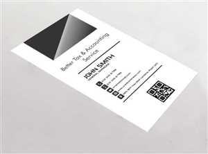 Design de Carte de Visite par AwsomeD pour BETTER TAX AND ACCOUNTING SERVICE | Design : #3915584