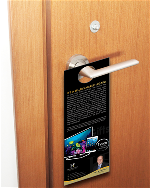Real Estate Door Hanger - EASY | Flyer Design by alessandroevge