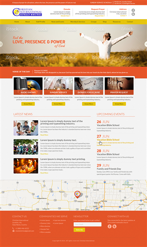 Web Design by Tebu Kurian for this project | Design: #4014251