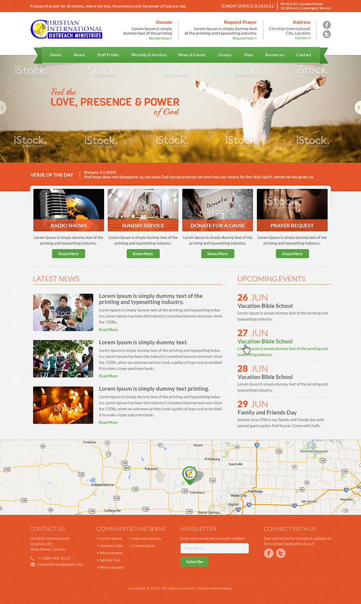 Web Design by Tebu Kurian for this project | Design #4033271