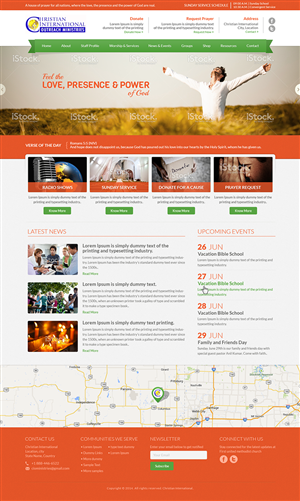 Web Design by Tebu Kurian for this project | Design: #4033271