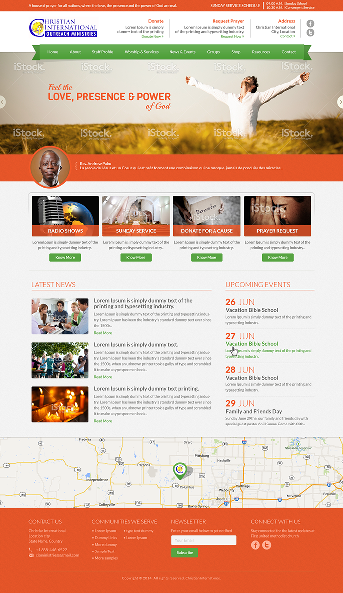 Web Design by Tebu Kurian for this project | Design #4148134