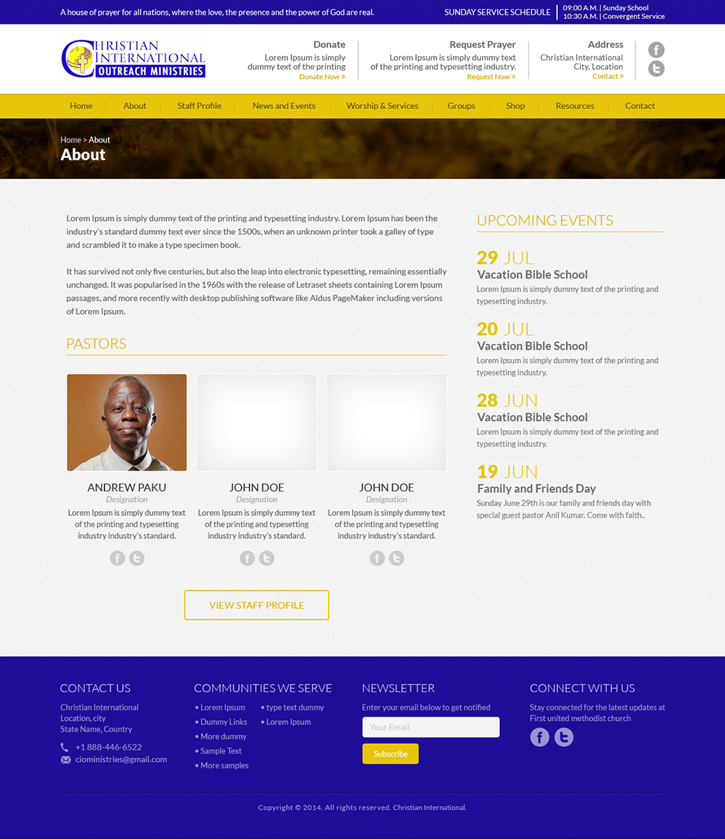 Web Design by Tebu Kurian for this project | Design #4230616
