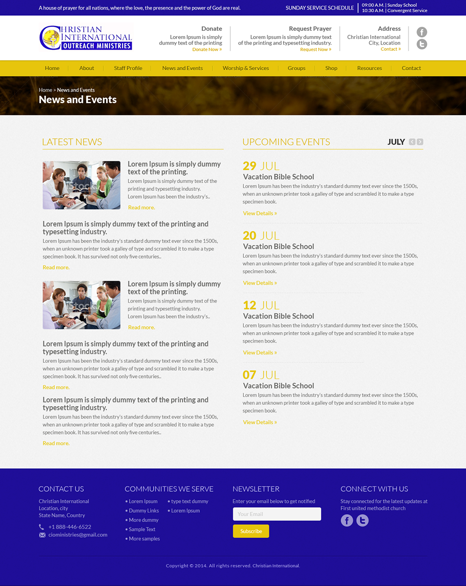 Web Design by Tebu Kurian for this project | Design #4230644