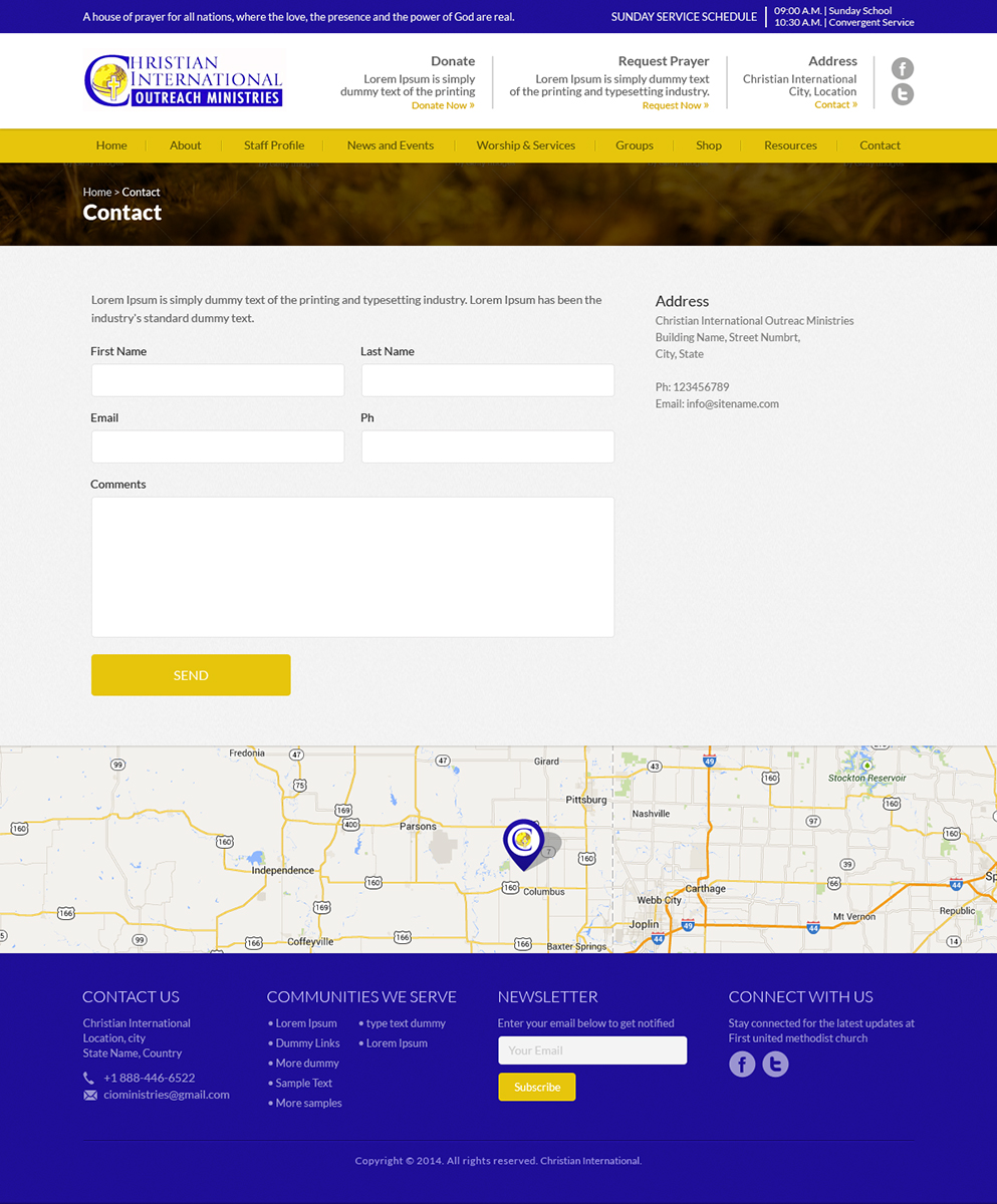 Web Design by Tebu Kurian for this project | Design #4230697