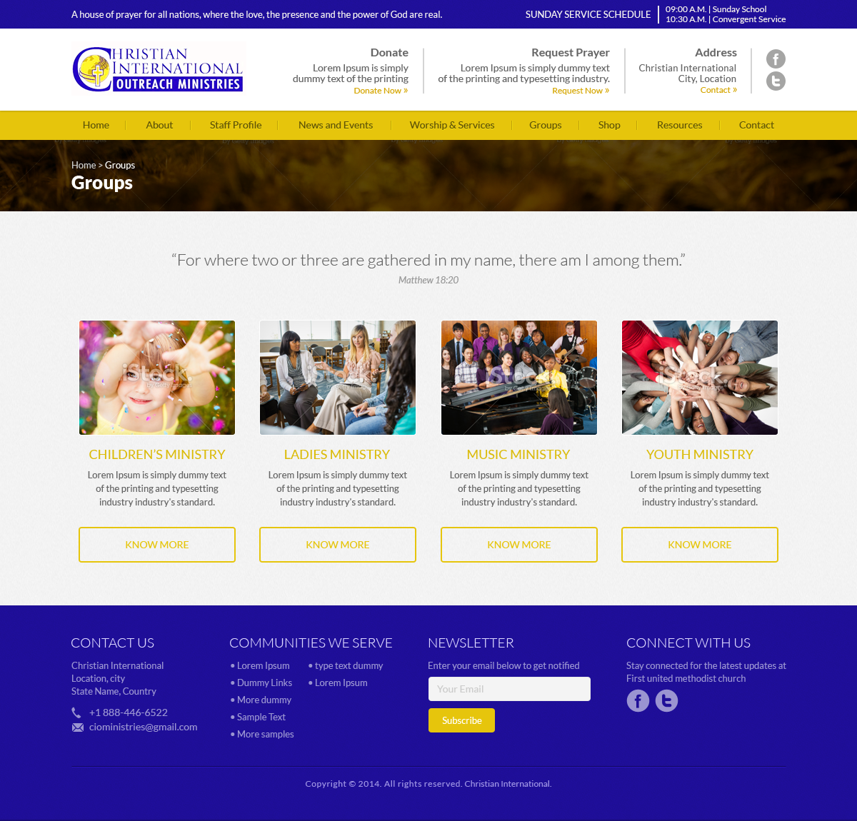 Web Design by Tebu Kurian for this project | Design #4246025