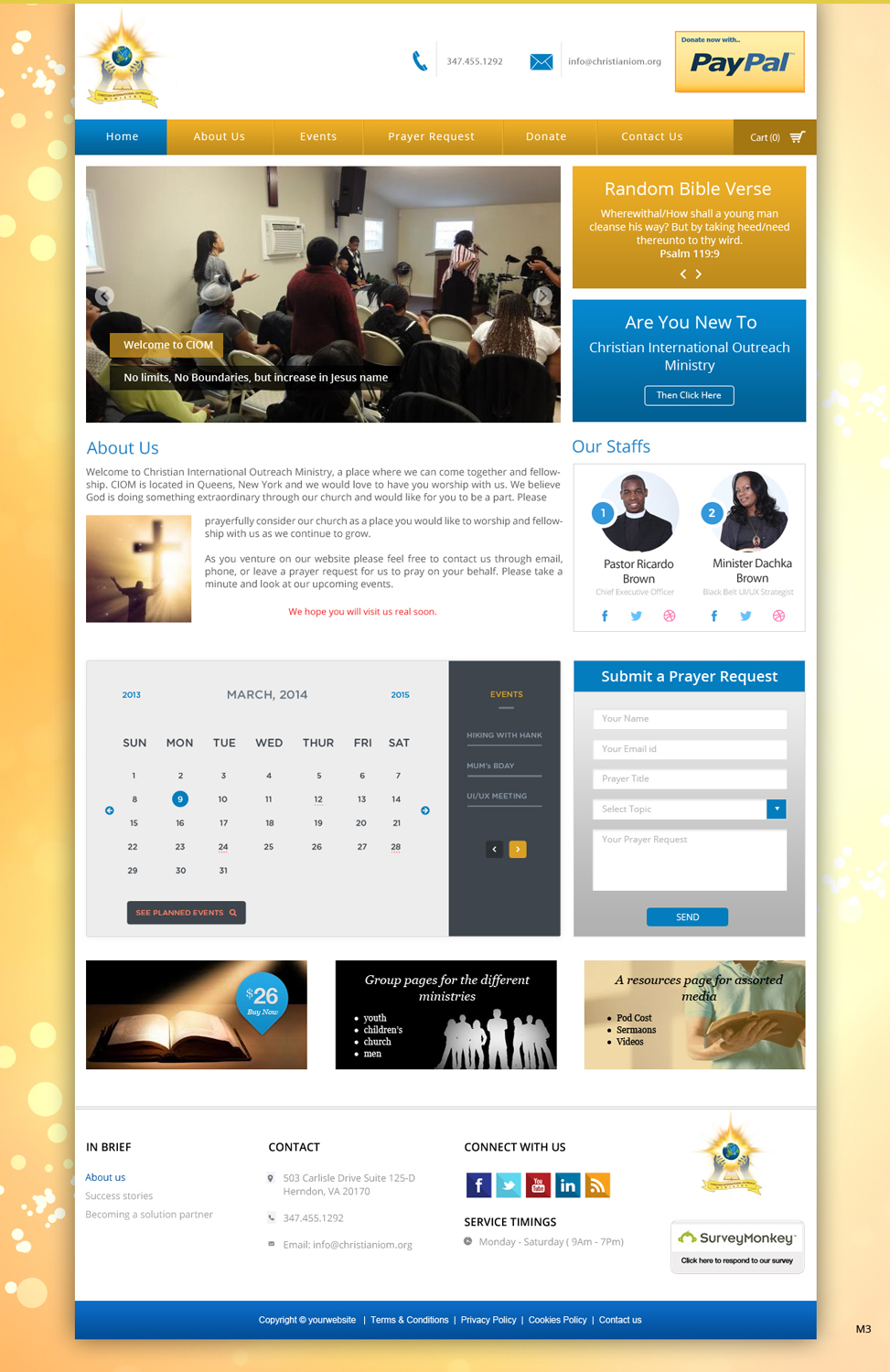 Web Design by pb for this project | Design #3927298