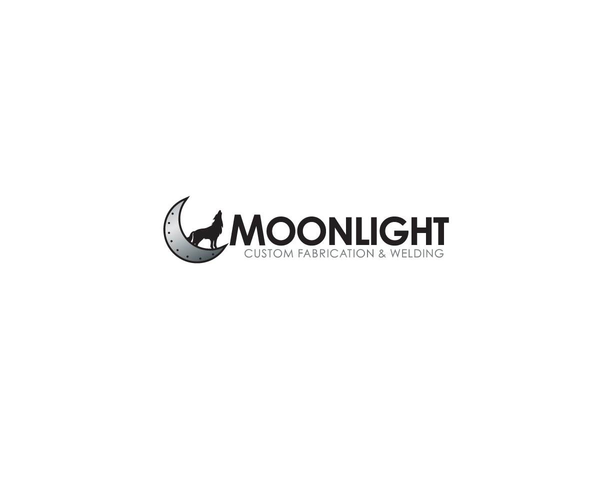 Logo Design by Buck Tornado for Moonlight Custom Fabrication & Welding | Design #3942261