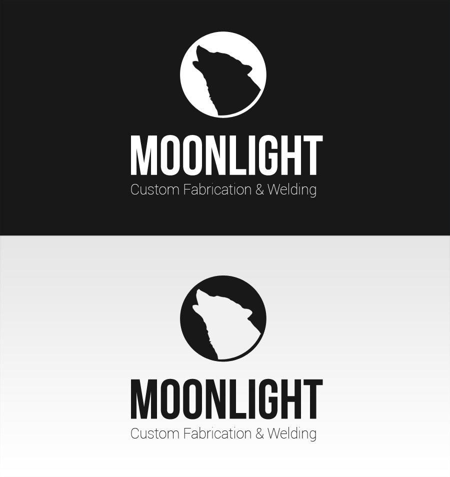 Diseño de Logo por eMango para Moonlight Custom Fabrication & Welding | Diseño #3940953