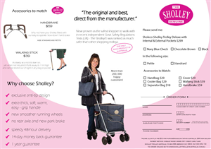 Brochure Design by filp flop for Sholley Trolley Australia | Design #3955437