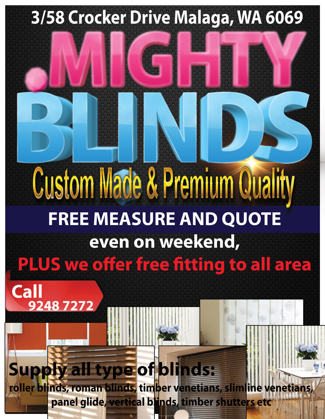 Flyer Design by premiumcovers for Mighty Blinds | Design #3925658