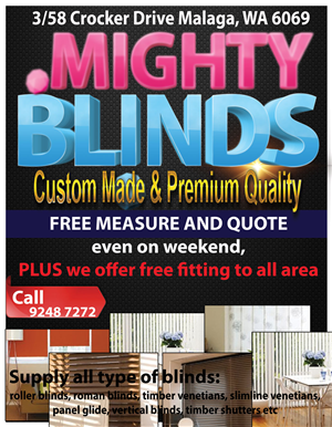 Diseño de Flyer por premiumcovers para Mighty Blinds | Diseño: #3925658