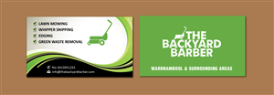 the backyard barber business card | Design de Carte de Visite par meet007