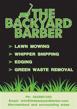 the backyard barber flyer | Flyer Design by Rozita