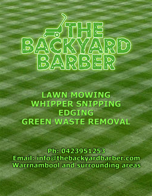 Flyer Design by nicaphotos for the backyard barber | Design #3917351