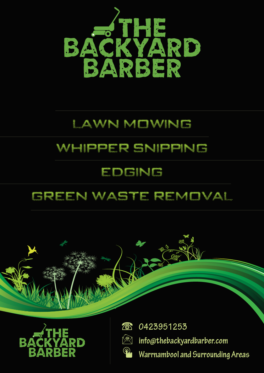 Flyer-Design von mukherjee.m für the backyard barber | Design #3936471